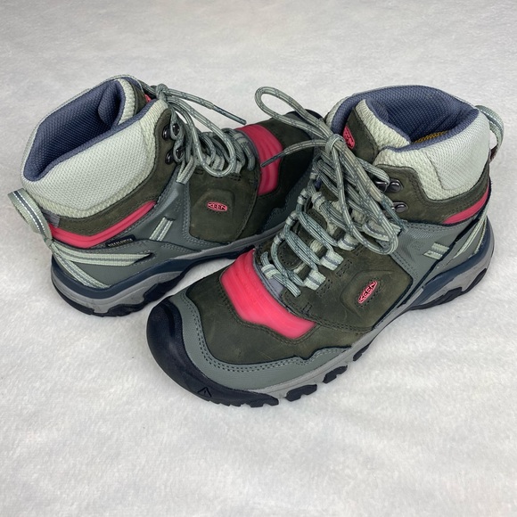 Keen Shoes Keen Womens Ridge Flex Mid Height Waterproof Hiking
